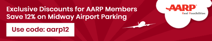 aarp midway airport parking discounts